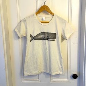 Whale Screen Print T-Shirt